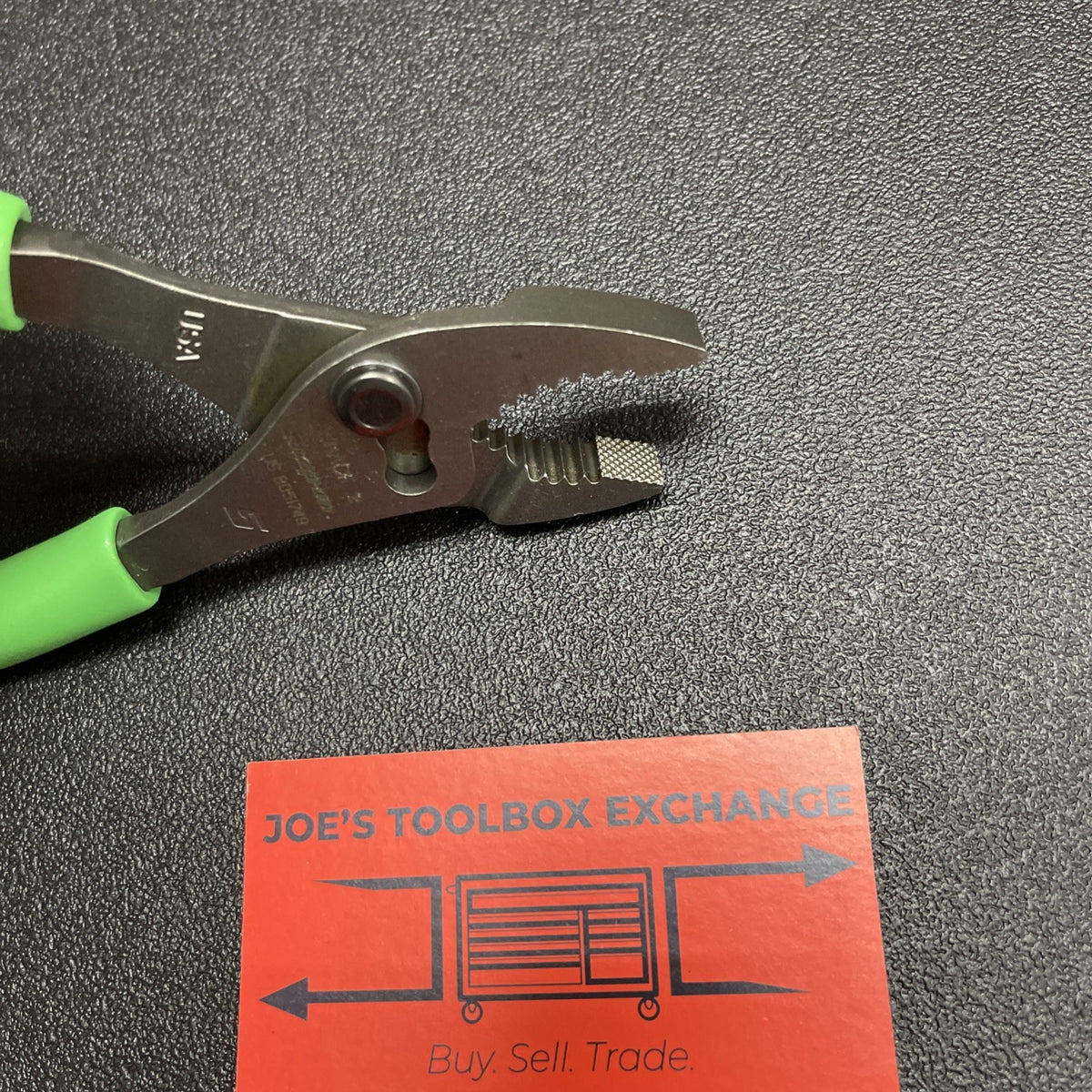 Snap-on Tools USA NEW GREEN 6" Talon Soft Grip Combo Slip-Joint Pliers 46ACFG