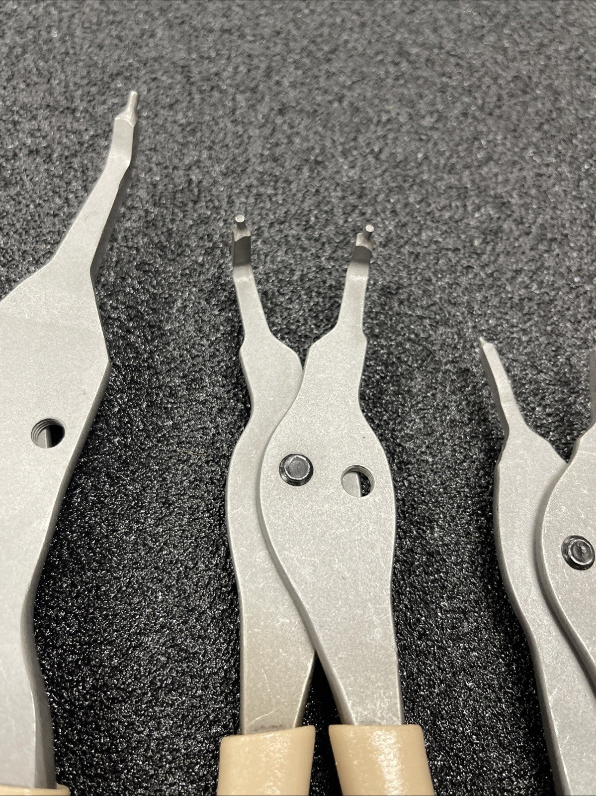 Snap-on Tools USA NEW COMBAT TAN 4pc Snap Ring Plier Set SRPC9090A SRPC9045A