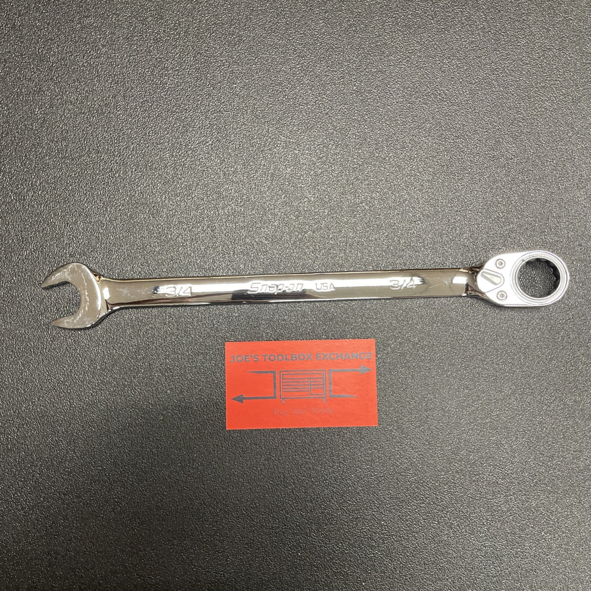 Snap-on Tools NEW 3/4" Reversible Flank Drive PLUS Ratcheting Wrench SOXRR24A