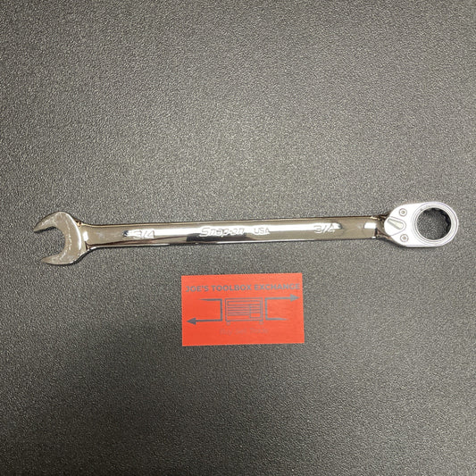 Snap-on Tools NEW 3/4" Reversible Flank Drive PLUS Ratcheting Wrench SOXRR24A