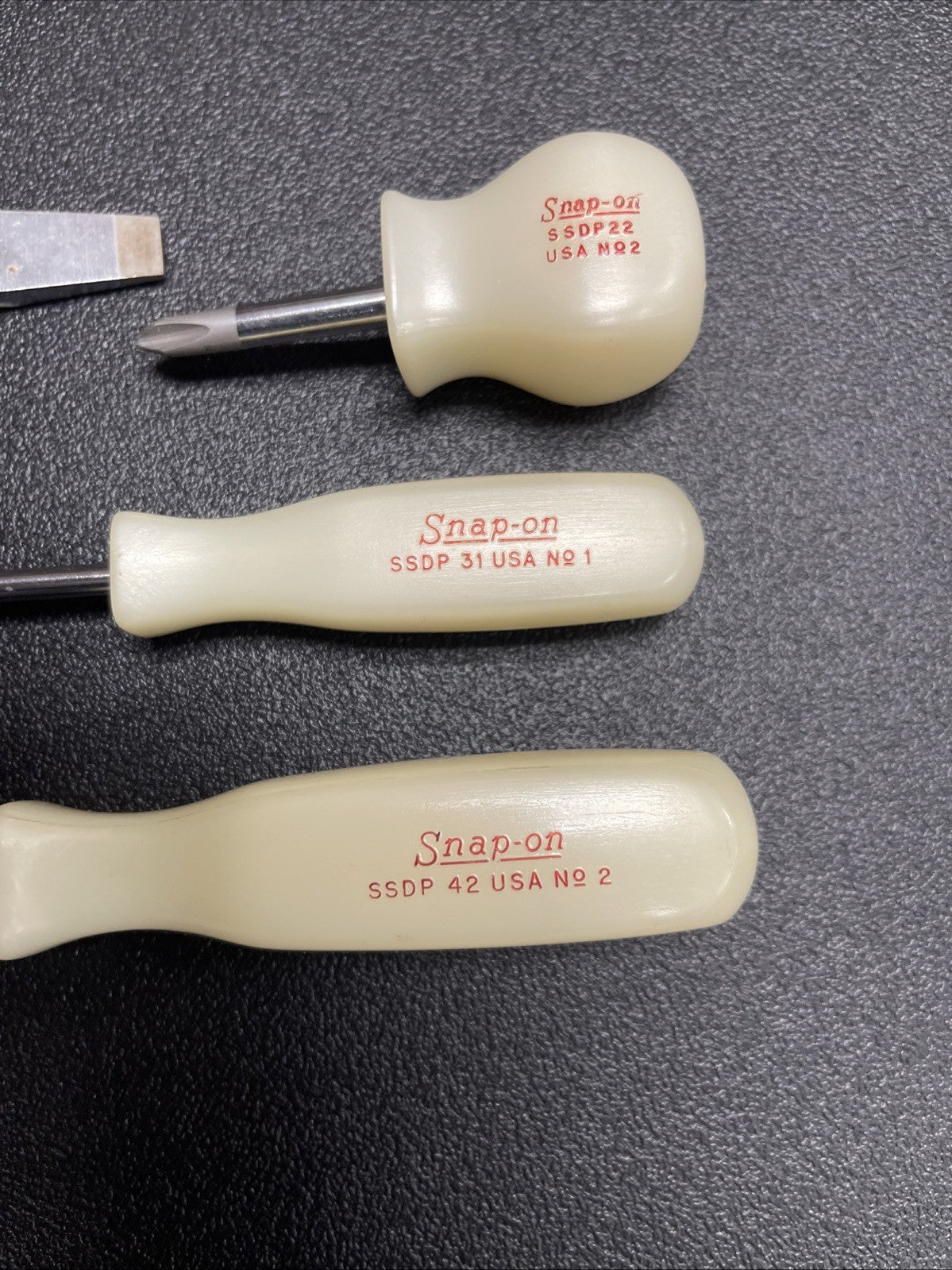 Snap-On 8pc Combination Screwdriver Set Pearl White - SDX80P