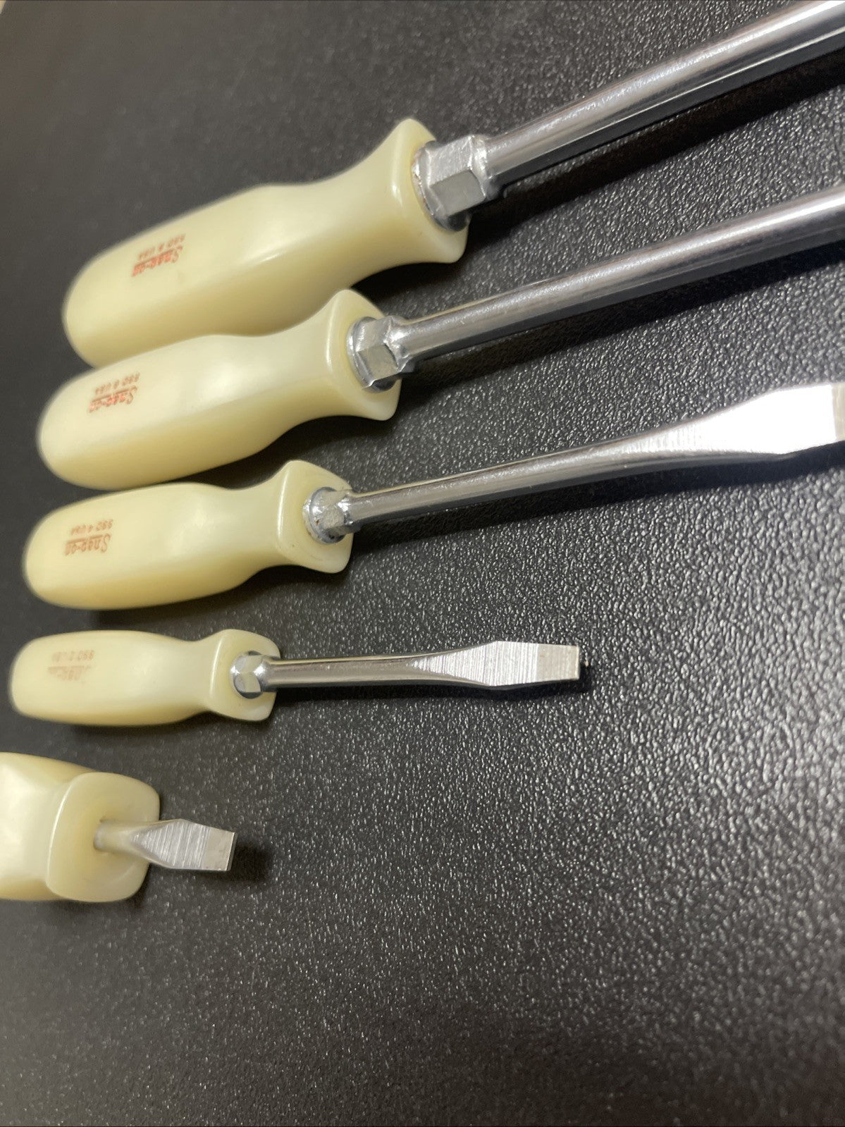 Snap-On 8pc Combination Screwdriver Set Pearl White - SDX80P