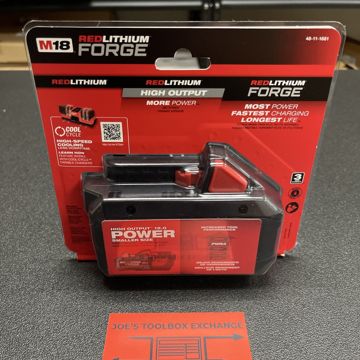 Milwaukee M18 REDLITHIUM FORGE XC 8.0Ah Battery 18V 48-11-1881