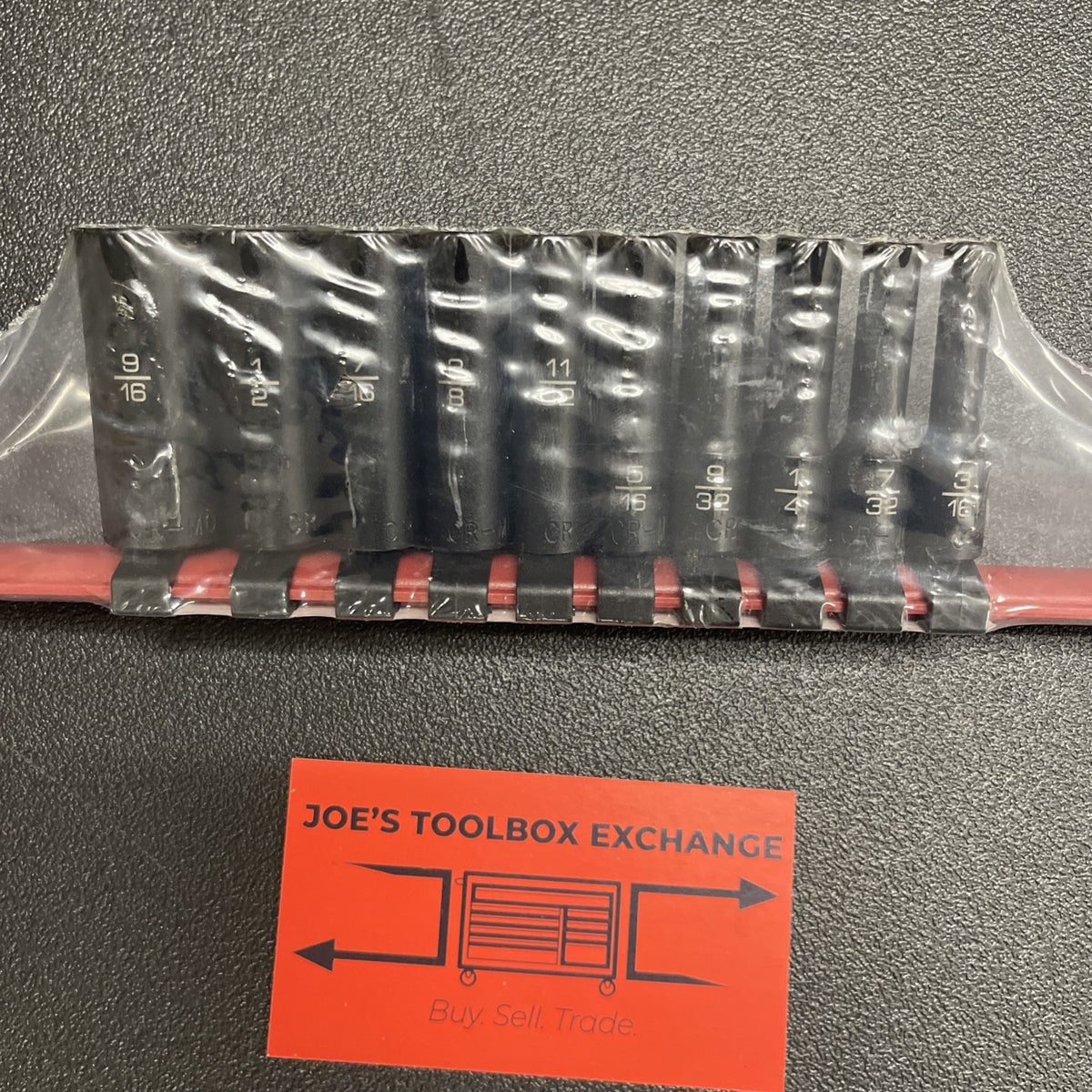 Matco Tools 10 Piece 1/4” Drive SAE 6 Point ADV Deep Impact Socket Set SADP106V