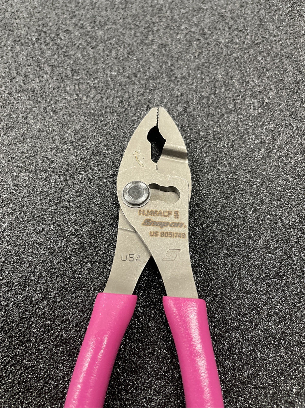 Snap on Tools USA NEW ELECTRIC PINK 6" Talon FlankJaw Slip-Joint Pliers HJ46ACF