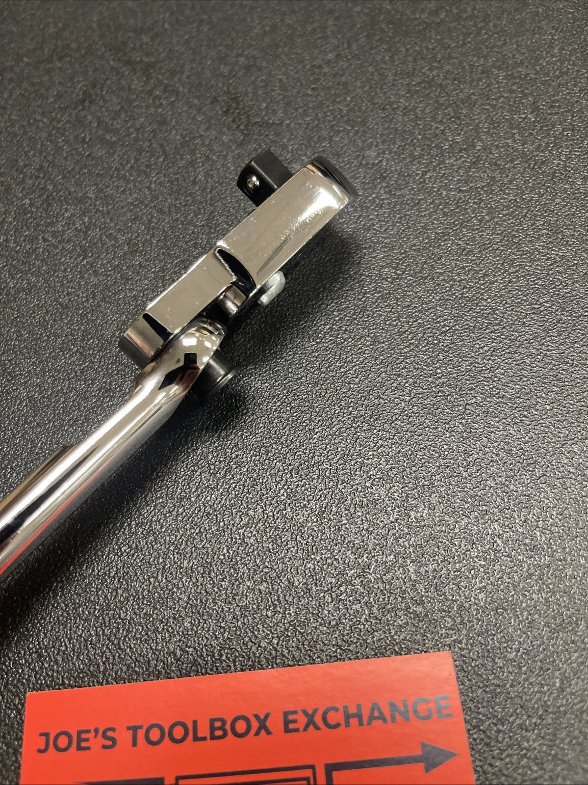 Snap-on Tools USA NEW RED 3/8" Soft Grip Long Multi-Position Ratchet FHL80MP