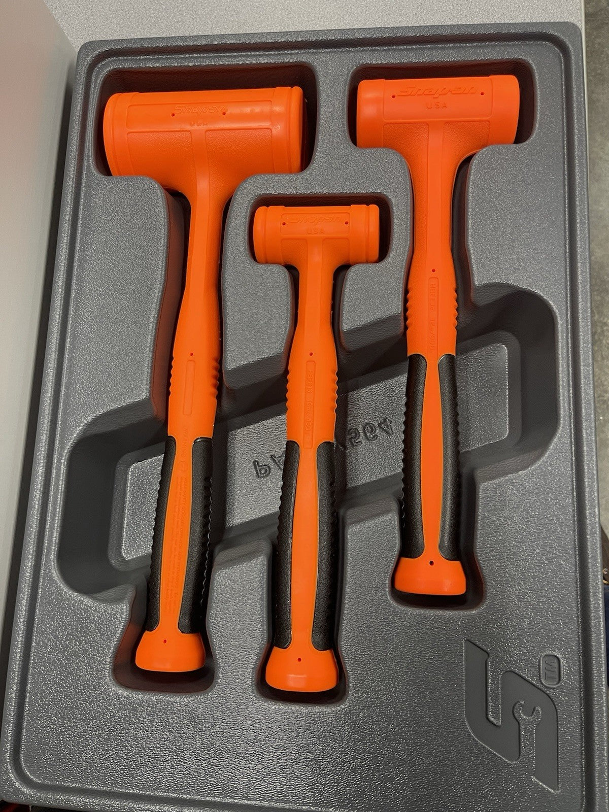 SNAP ON TOOLS HBFEBD106 O ORANGE Dead Blow Hammers 6Pc Ball Peen 16oz 32oz 56oz+