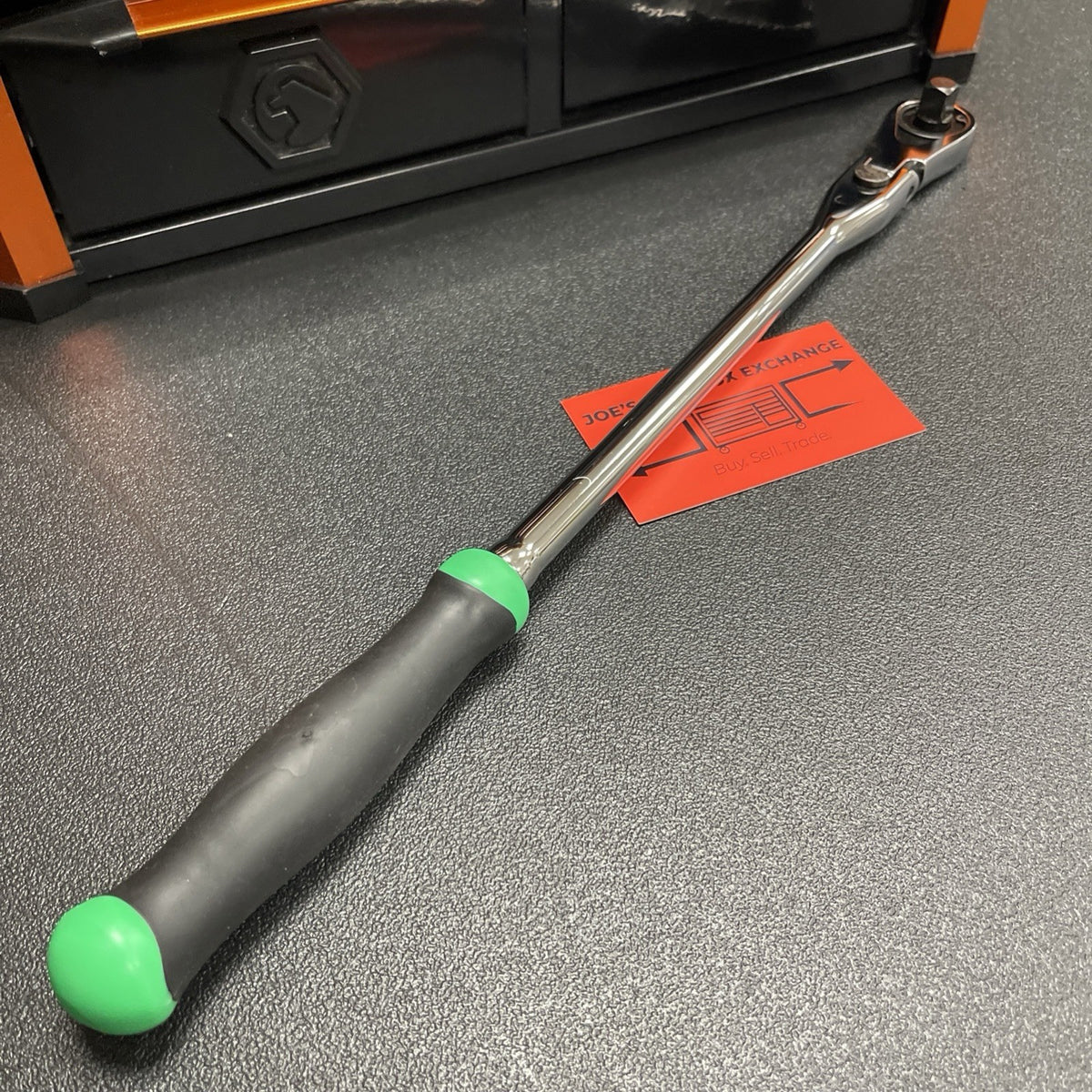 Matco NEW 3/8” Dr. Flex Head Ratchet BFR158LFx BFR158LFG GREEN 15-1/2” 88 Tooth