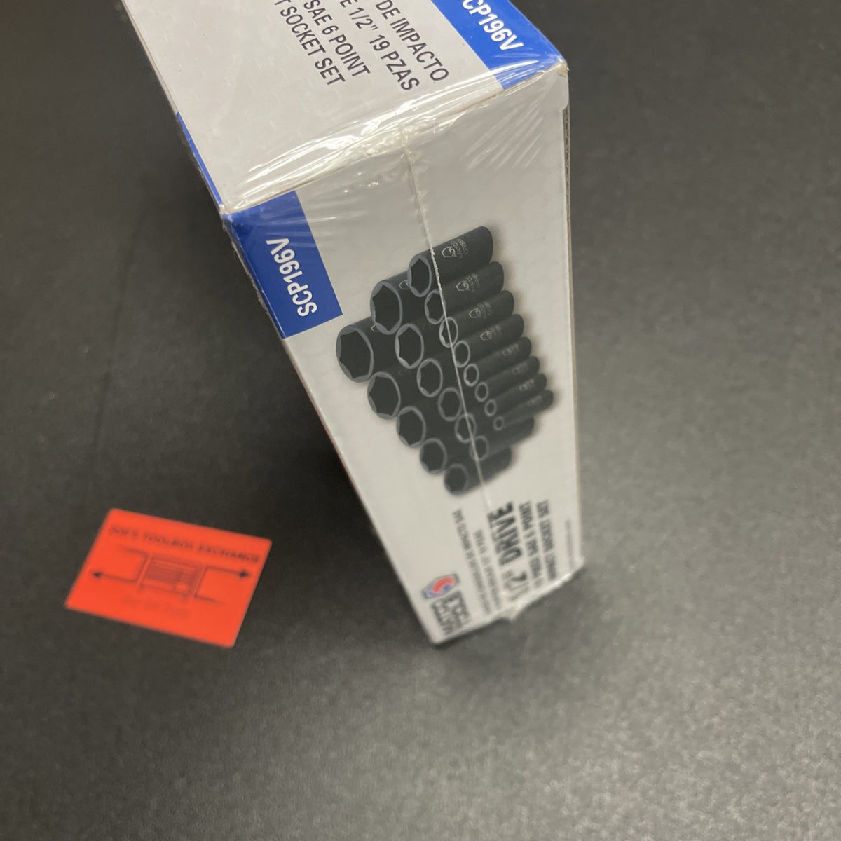 MATCO SCP196V 19 Pc.  1/2" Drive  SAE 6 Point Impact sockets set NEW