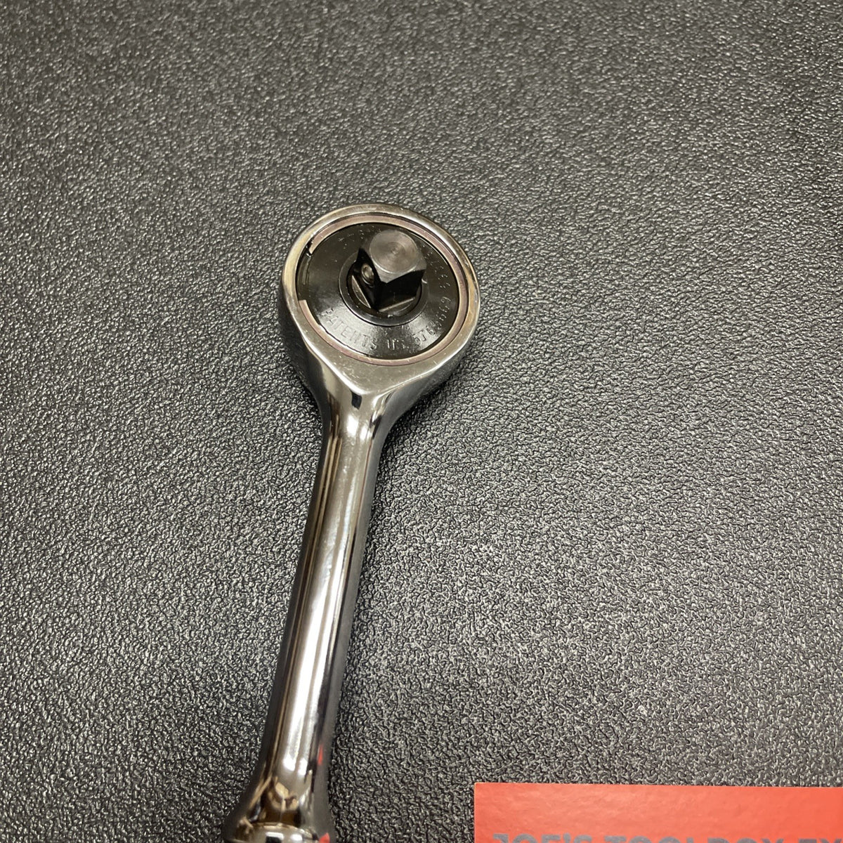 Snap-on Tools USA NEW 3/8" Drive Chrome Handle Gearless Round Head Ratchet FZERO