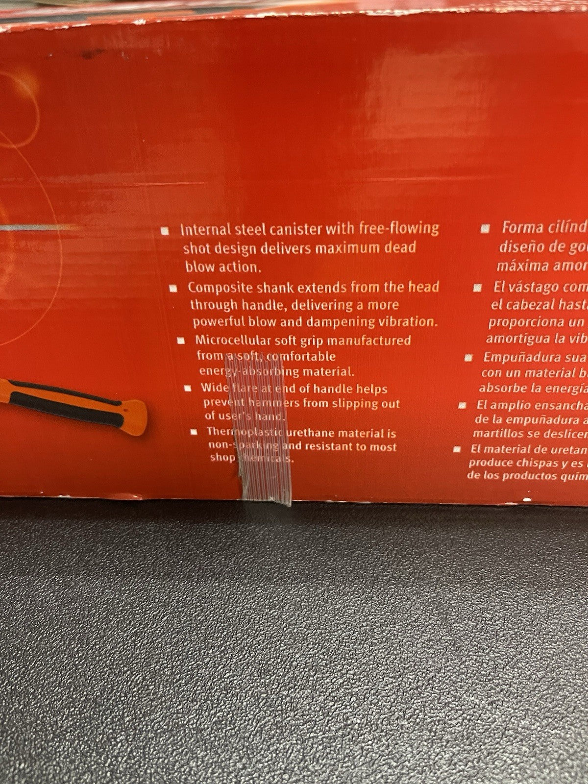 SNAP ON TOOLS HBFEBD106 O ORANGE Dead Blow Hammers 6Pc Ball Peen 16oz 32oz 56oz+
