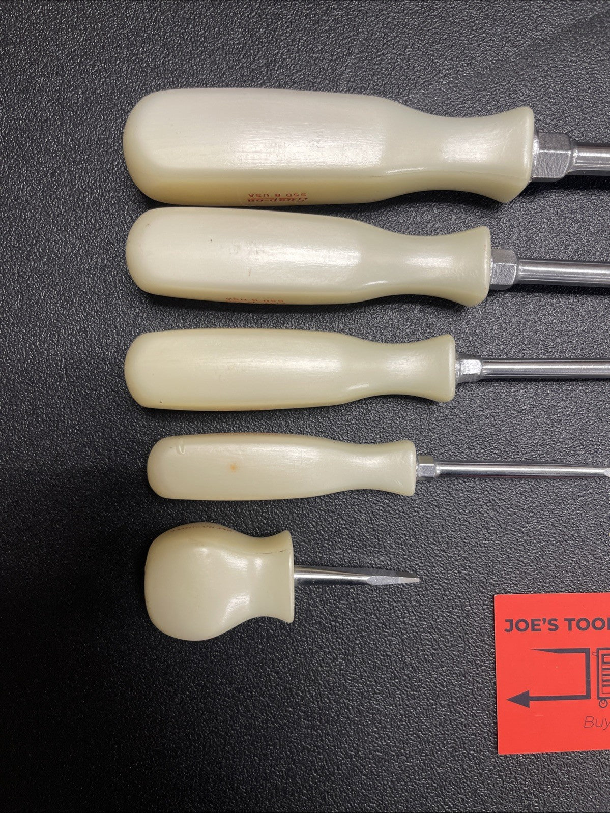 Snap-On 8pc Combination Screwdriver Set Pearl White - SDX80P