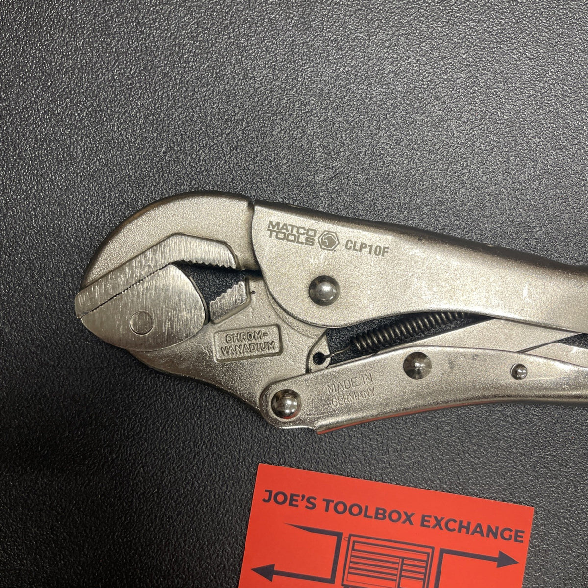 Matco CLP10F 10" Locking Pliers With Floating Lower Jaw
