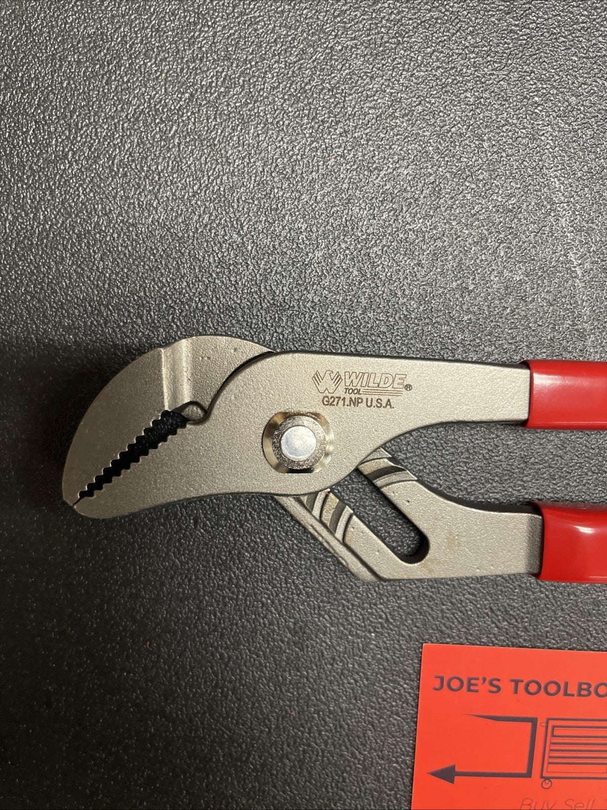 Wilde Tool G271.NP 10" Channel Lock Tongue & Groove Heavy Duty Pliers USA