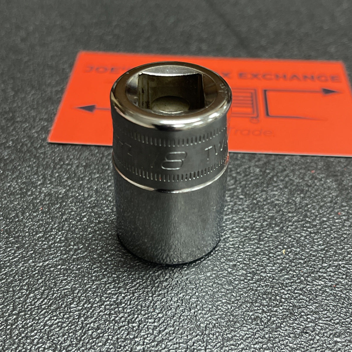 Snap-on Tools USA NEW 1/2" Drive 18mm Metric Shallow Chrome 6 Point Socket TWM18