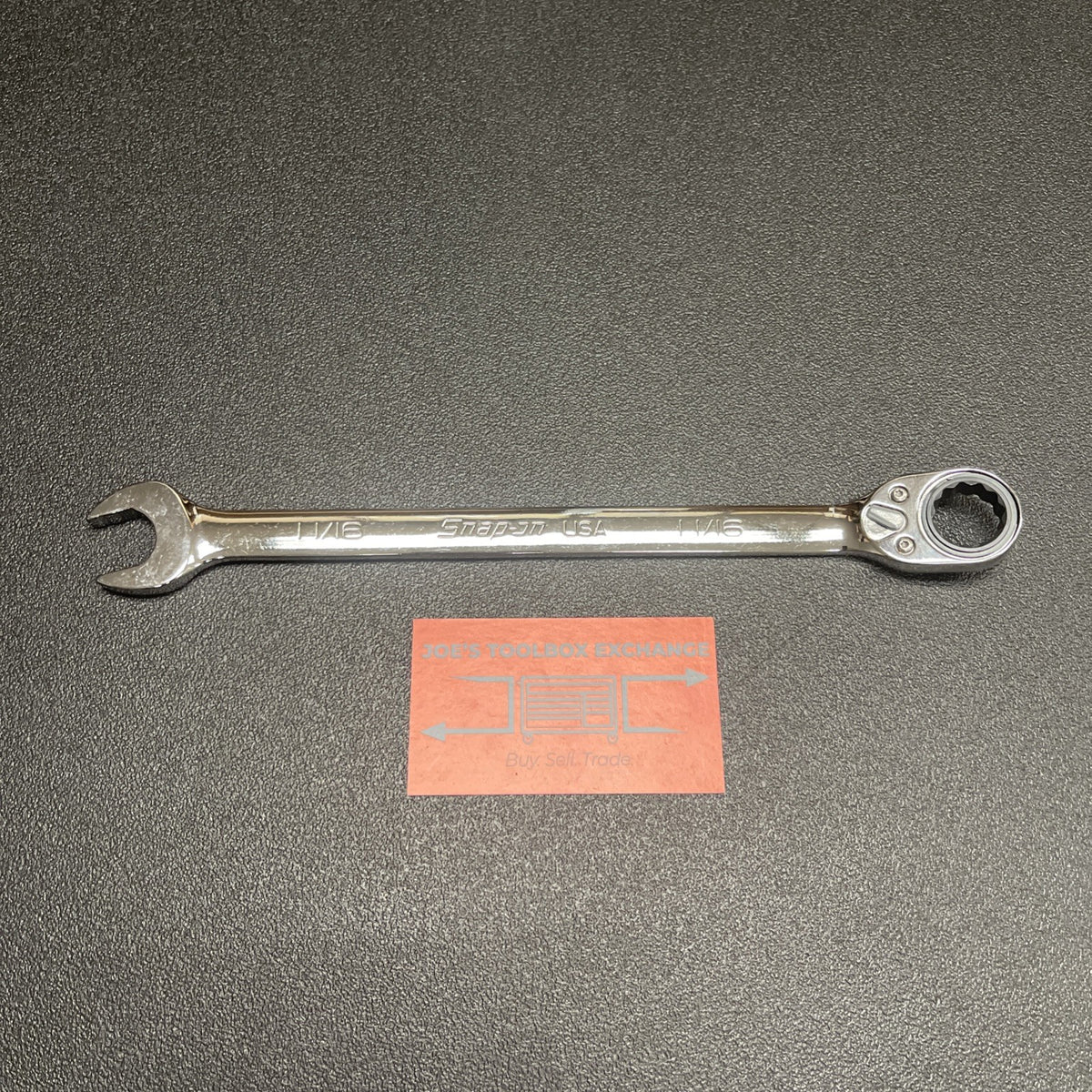 Snap-on Tools NEW 11/16" Reversible Flank Drive Plus Ratcheting Wrench SOXRR22A
