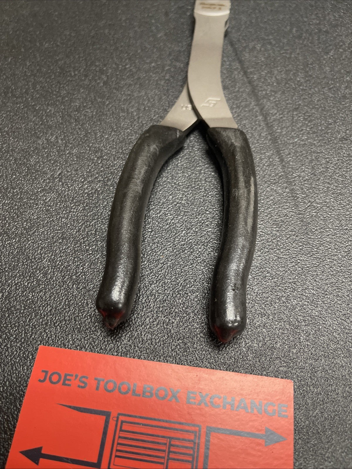 Snap-On Tools USA NEW BLACK Soft Grip 11" Talon Grip Needle Nose Pliers 911ACFBK