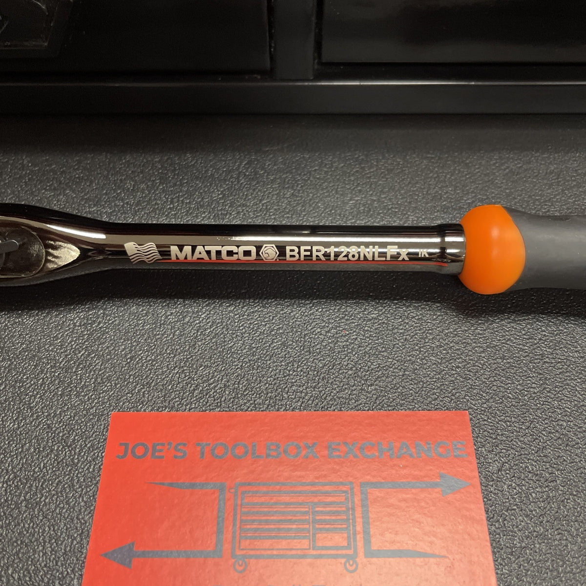 Matco NEW 3/8” Dr. Flex Head Ratchet BFR128NLFx BFR128NLFM ORANGE 12-1/2” 88
