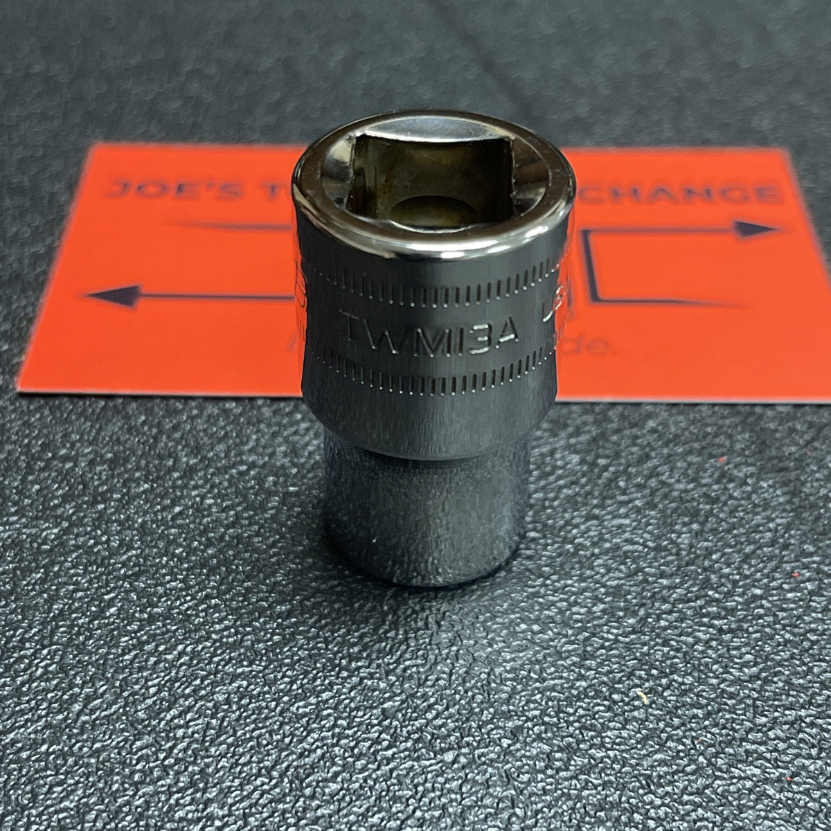 Snap-on Tools USA NEW 1/2 Drive 13mm Metric Shallow 6 Point Chrome Socket TWM13A