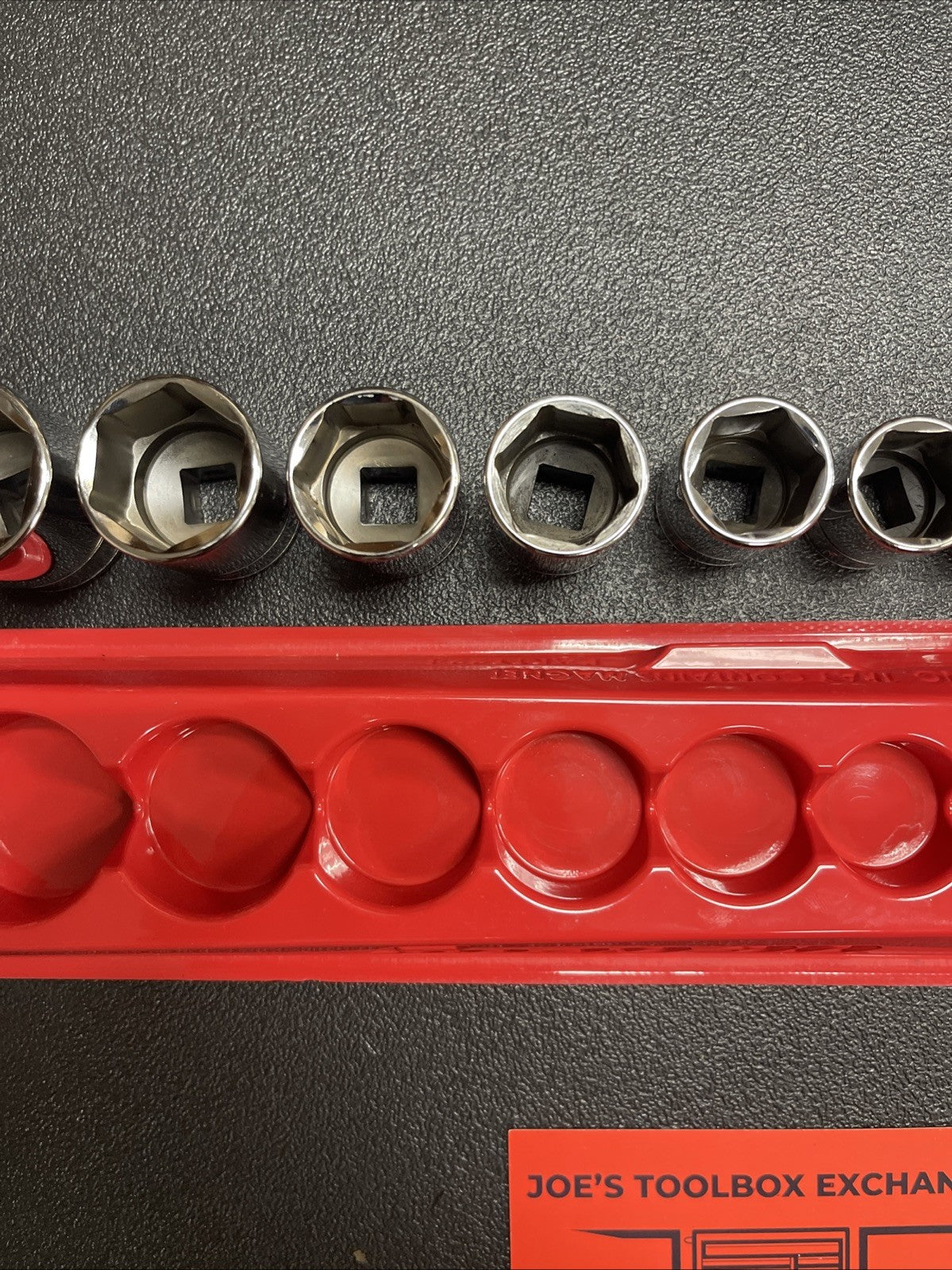 Snap-on 14pc 214FSY 3/8” Drive SAE shallow Socket Set  1/4” To 1” 6 Point Chrome