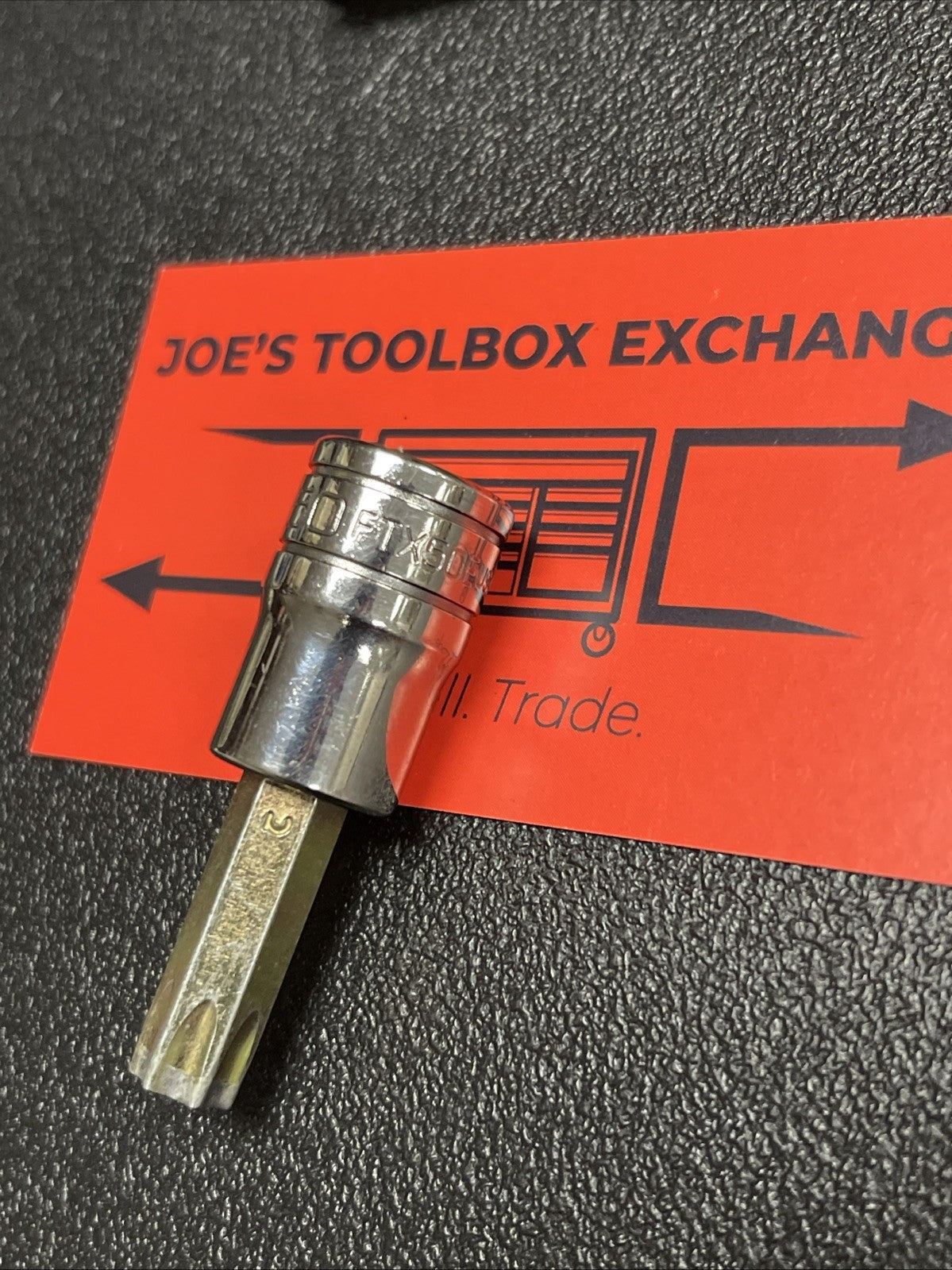 Snap On Tools T50 Torx Bit Driver Socket 3/8" Drive FTX50E Made in USA