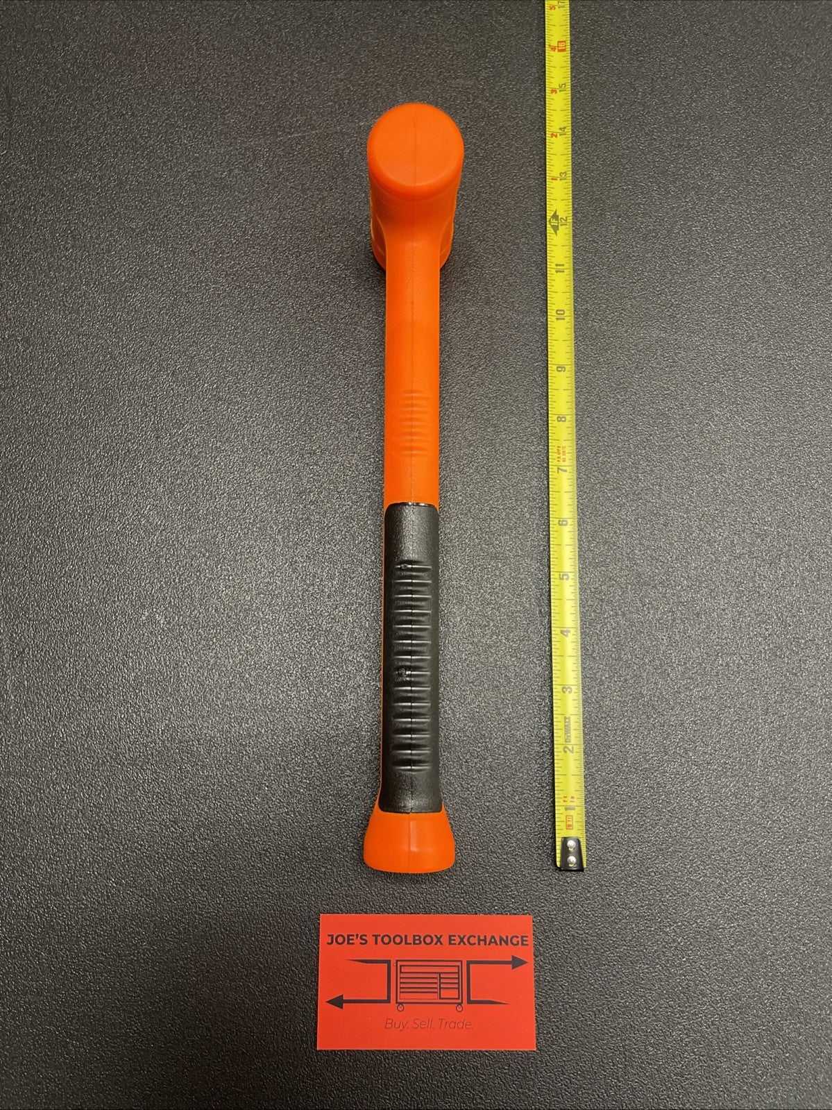 Snap-On hbfe16 16 ounce dead blow soft grip hammer orange NEW!
