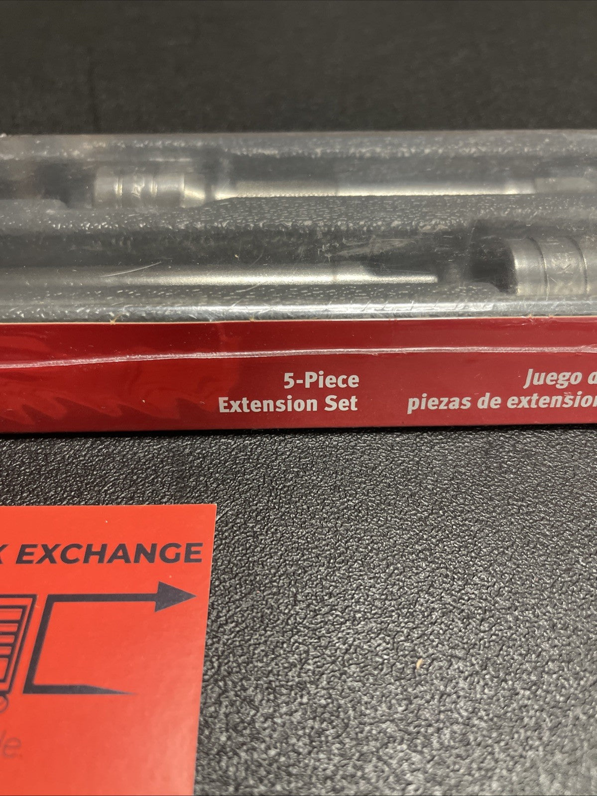NEW Snap-on™ 1/2" drive 1 1/2" to 11" 5piece Knurled Extension Set 305ASX SEALED