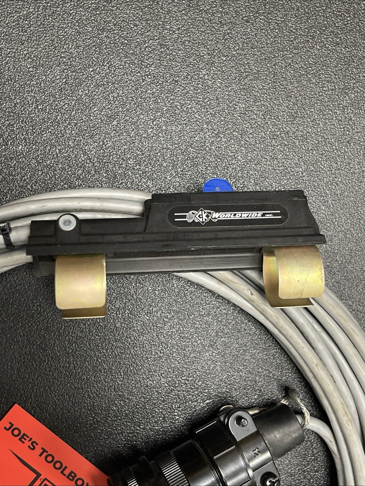 CK AMTCV-1-1-M14 Amptrak Hook and Loop 1k Ohm 15' for Miller 14 pin Machines