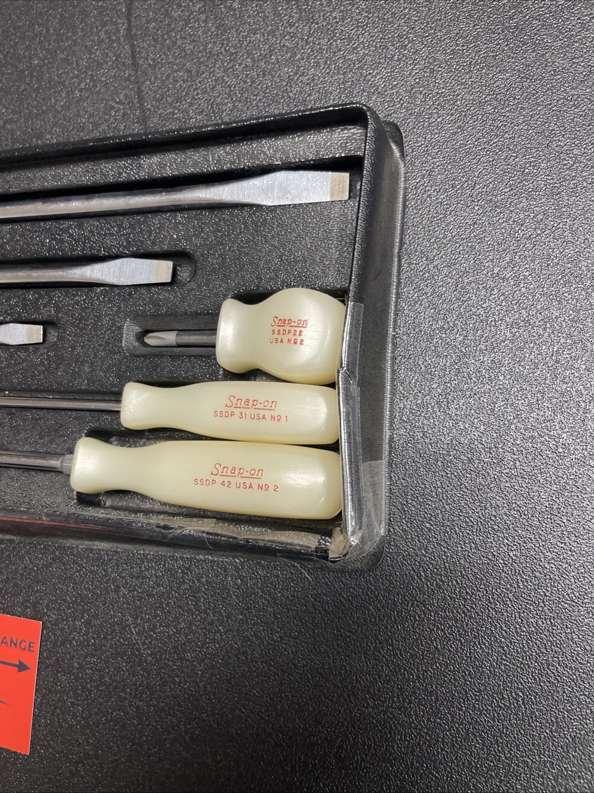 Snap-On 8pc Combination Screwdriver Set Pearl White - SDX80P