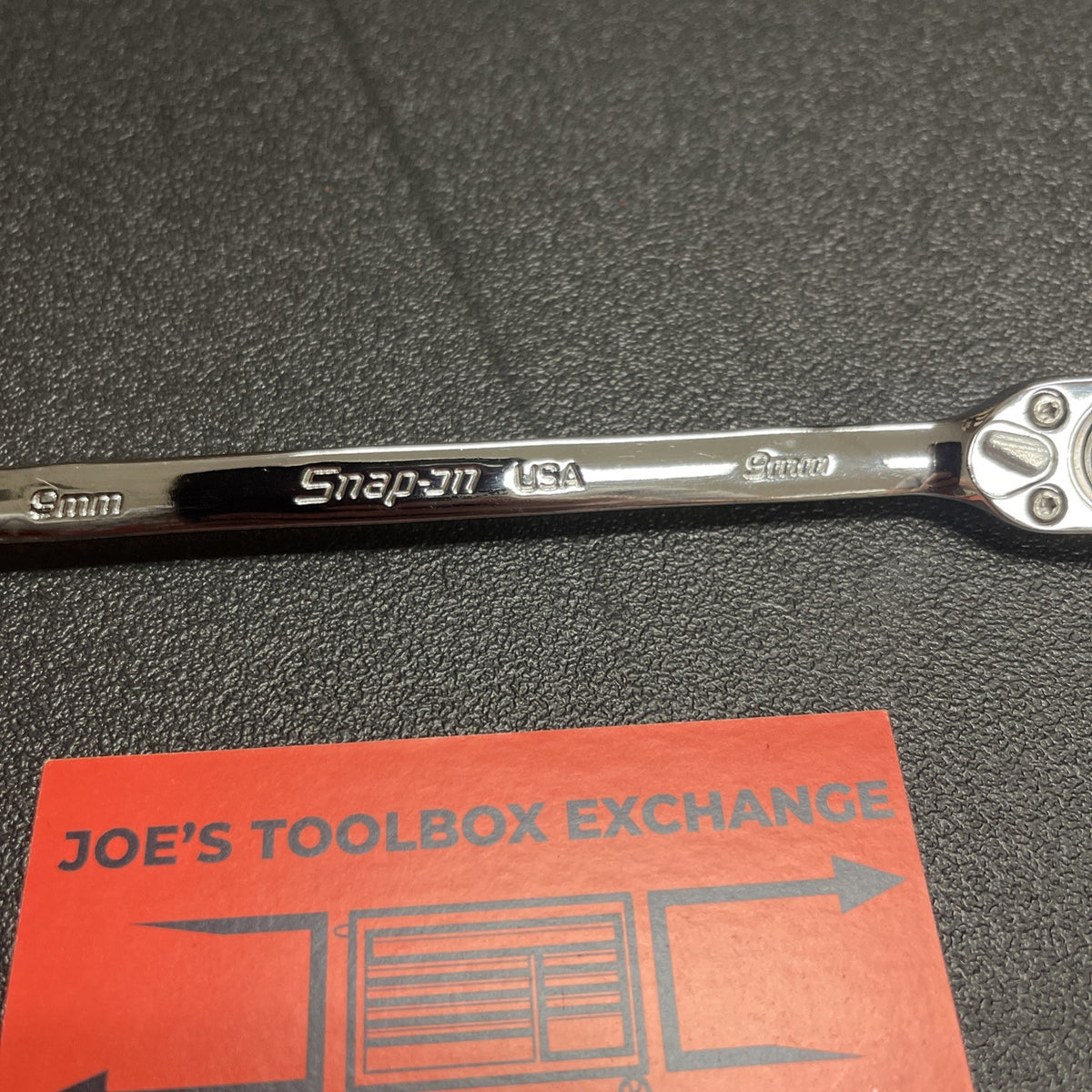 Snap-on Tools USA NEW 9mm Metric Reversible Ratcheting Wrench SOXRRM9A