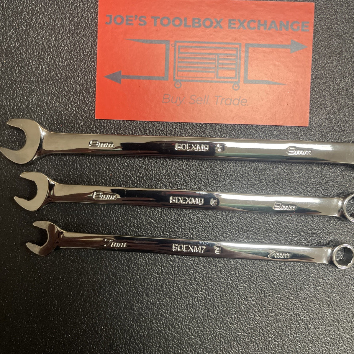 Snap-on Tools USA NEW 13pc Metric 12-Point FLANK DRIVE PLUS Wrench Set SOEXM713