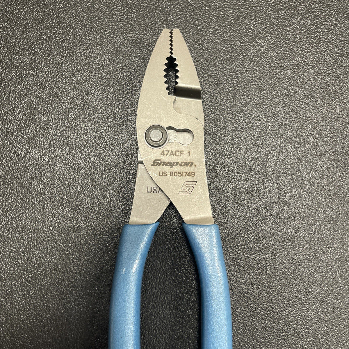 Snap-on Tools USA NOS LIMITED PEARL BLUE 8" Combination Slip-Joint Pliers 47ACF