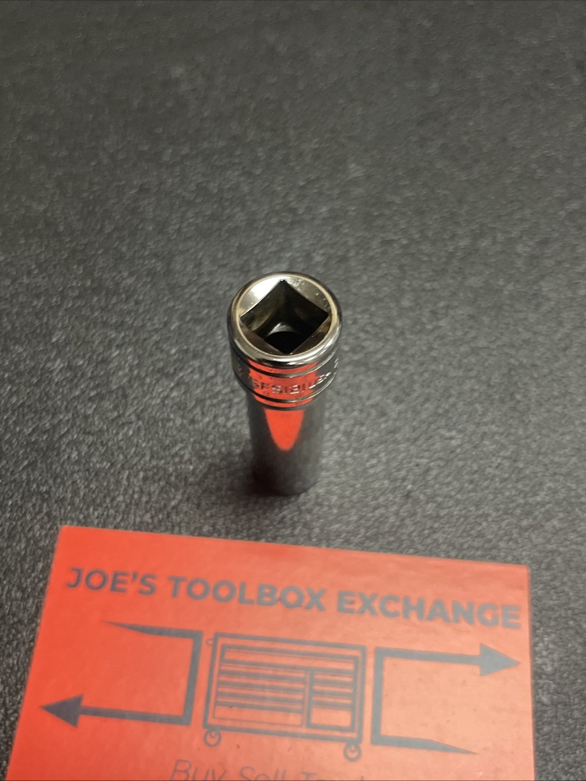 Snap-on Tools USA NEW 3/8" Drive 3/8" SAE DEEP 6 Point Chrome Socket SFS121