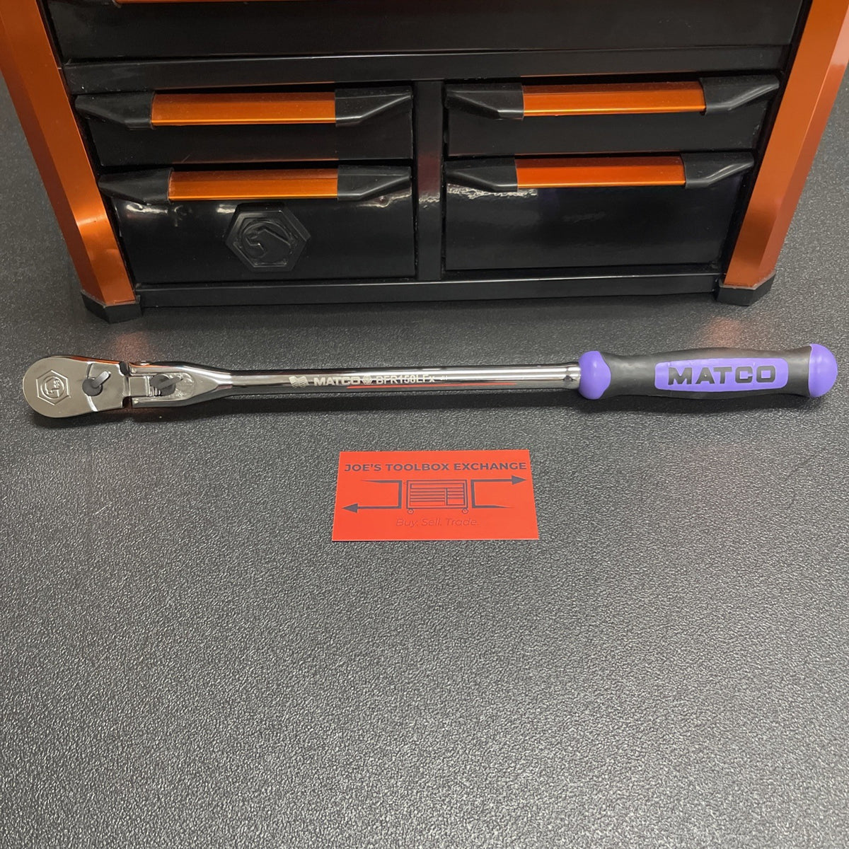 Matco NEW 3/8” Dr. Flex Head Ratchet BFR158LFx BFR158LFP PURPLE 15-1/2” 88 Tooth