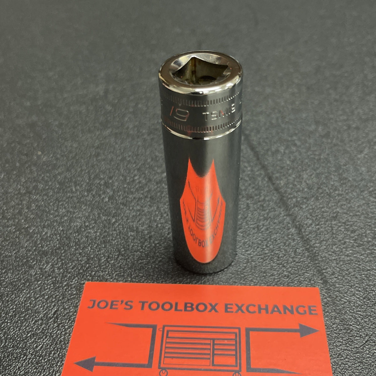 Snap-on Tools USA NEW 1/2" Drive 6-POINT Metric 19mm DEEP Socket TSM19