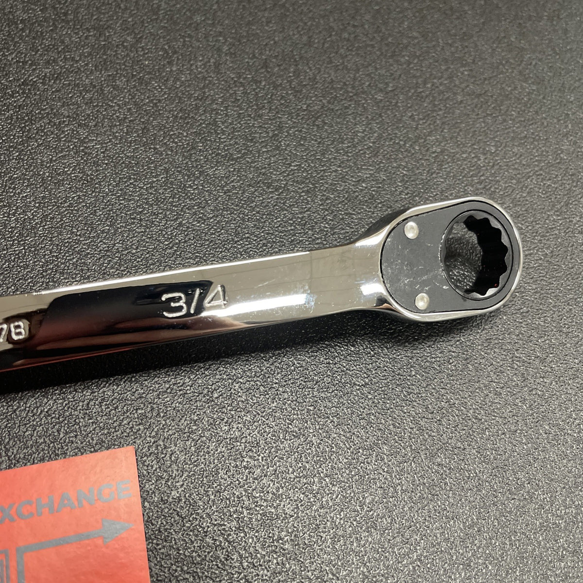 Snap-on Tools NEW 3/4" Reversible Flank Drive PLUS Ratcheting Wrench SOXRR24A