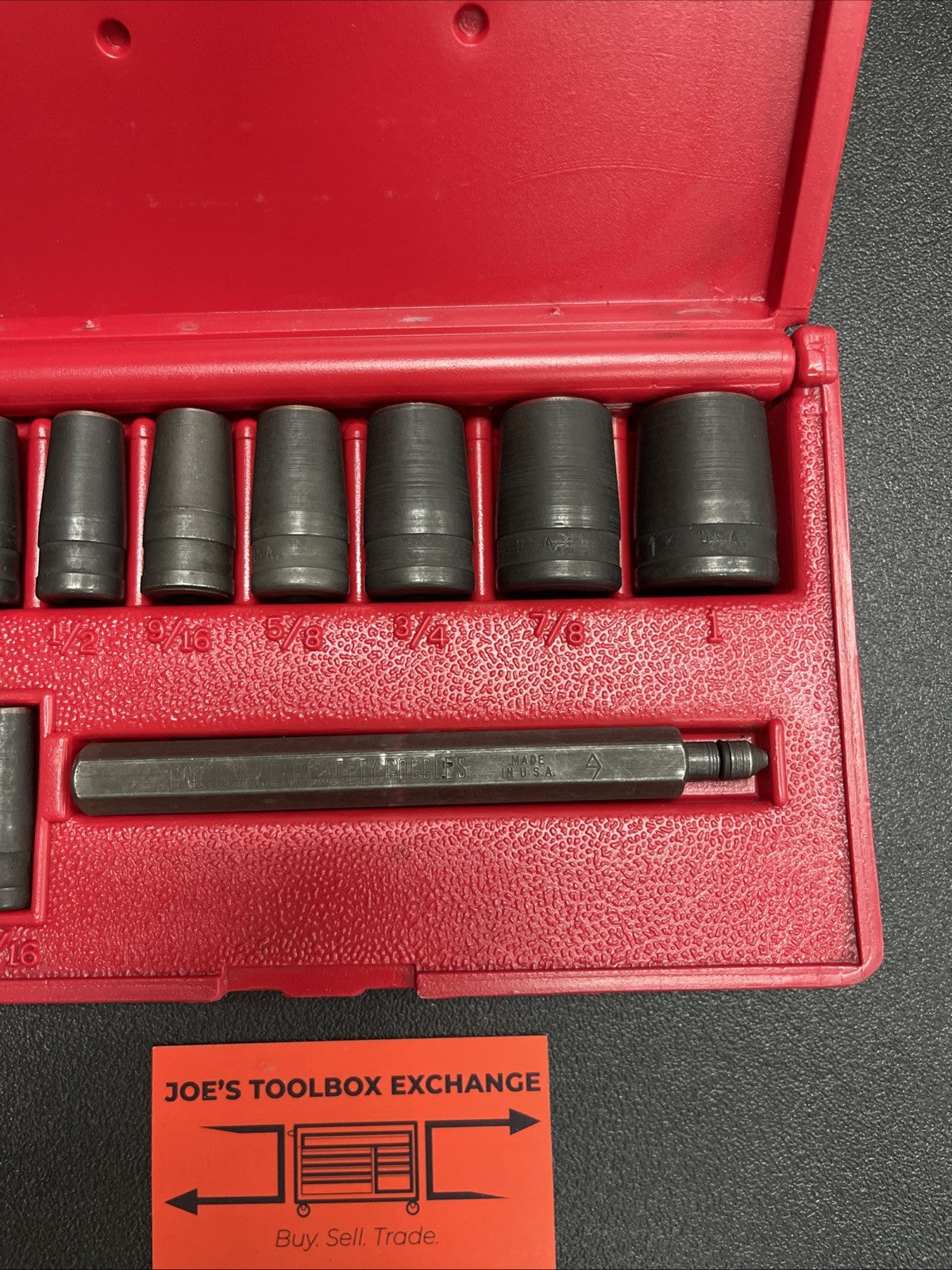 Matco Tools 79PK 11pc Punch Set Gasket Cutter Hole w/Case 1/4 - 1"