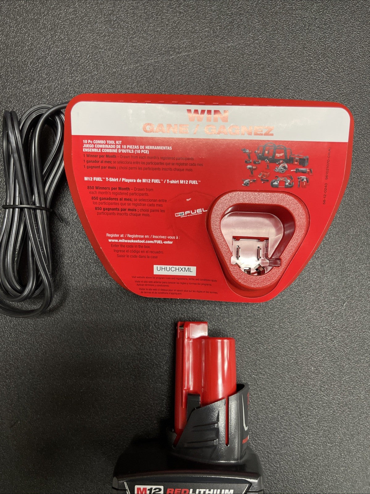 Milwaukee 48-59-2440 M12 Redlithium XC4.0 Starter Kit Extended Capacity
