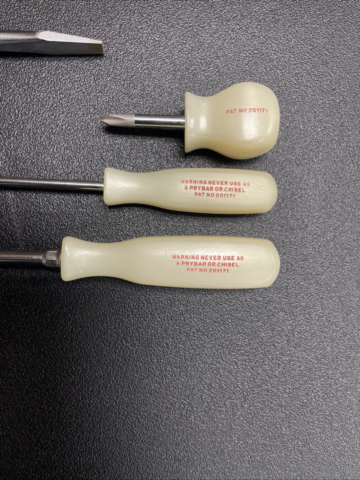 Snap-On 8pc Combination Screwdriver Set Pearl White - SDX80P