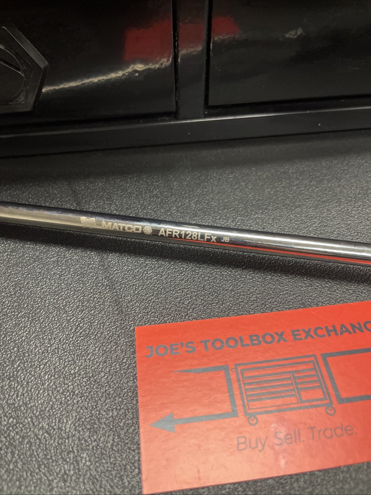 NEW! Matco 1/4" DRIVE 13-3/4" 88 TOOTH FLEX RATCHET ERGO HANDLE GRAY AFR128LFSG