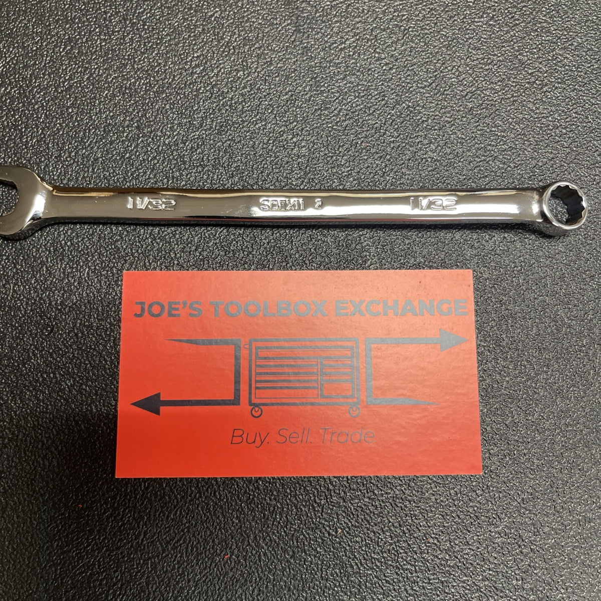 Snap-on Tools USA NEW 11/32" SAE FLANK DRIVE PLUS 12 Point Combo Wrench SOEX11