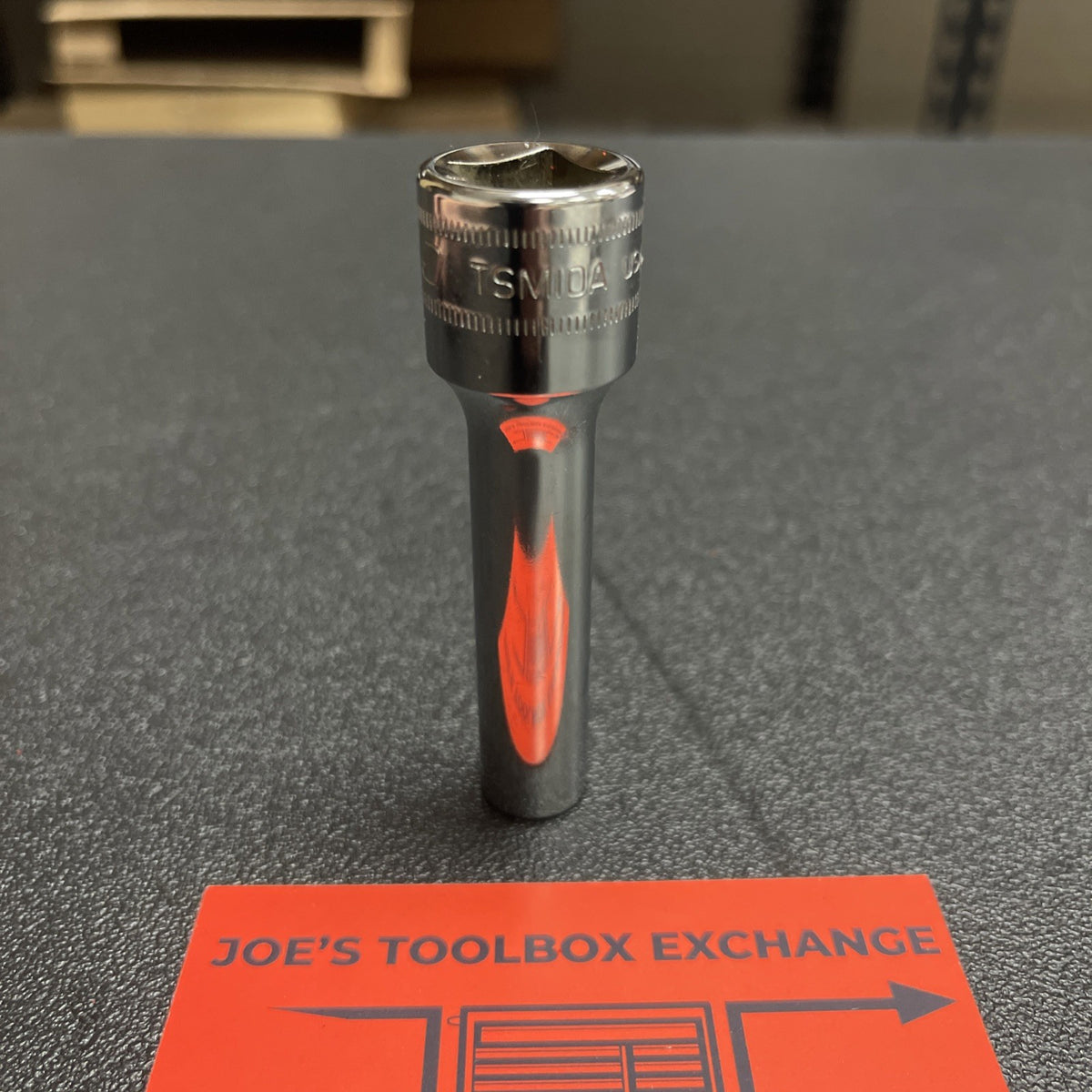 Snap-On Tools USA NEW 1/2" Drive 10mm Metric 6 Point Deep Chrome Socket TSM10A