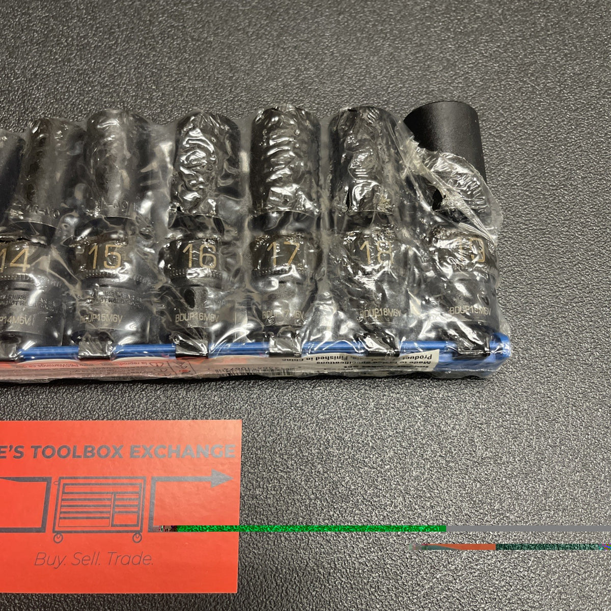 Matco Tools SBDUPM106V 10pc 3/8" Dr Metric 6 Pt ADV Swivel Impact Socket Set