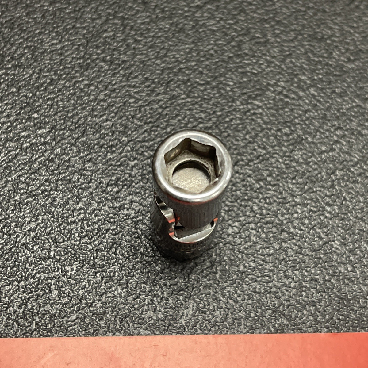 Snap-On Tools USA 1/4" Drive 8mm Metric 6PT Chrome Swivel Socket TMUSM8A