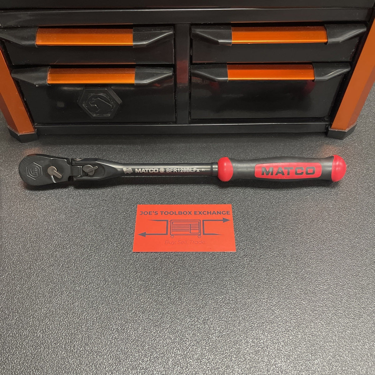 Matco NEW 3/8” Dr. Flex Head Ratchet BFR128BLFx BFR128BLFR RED 12-1/2” 88 Tooth