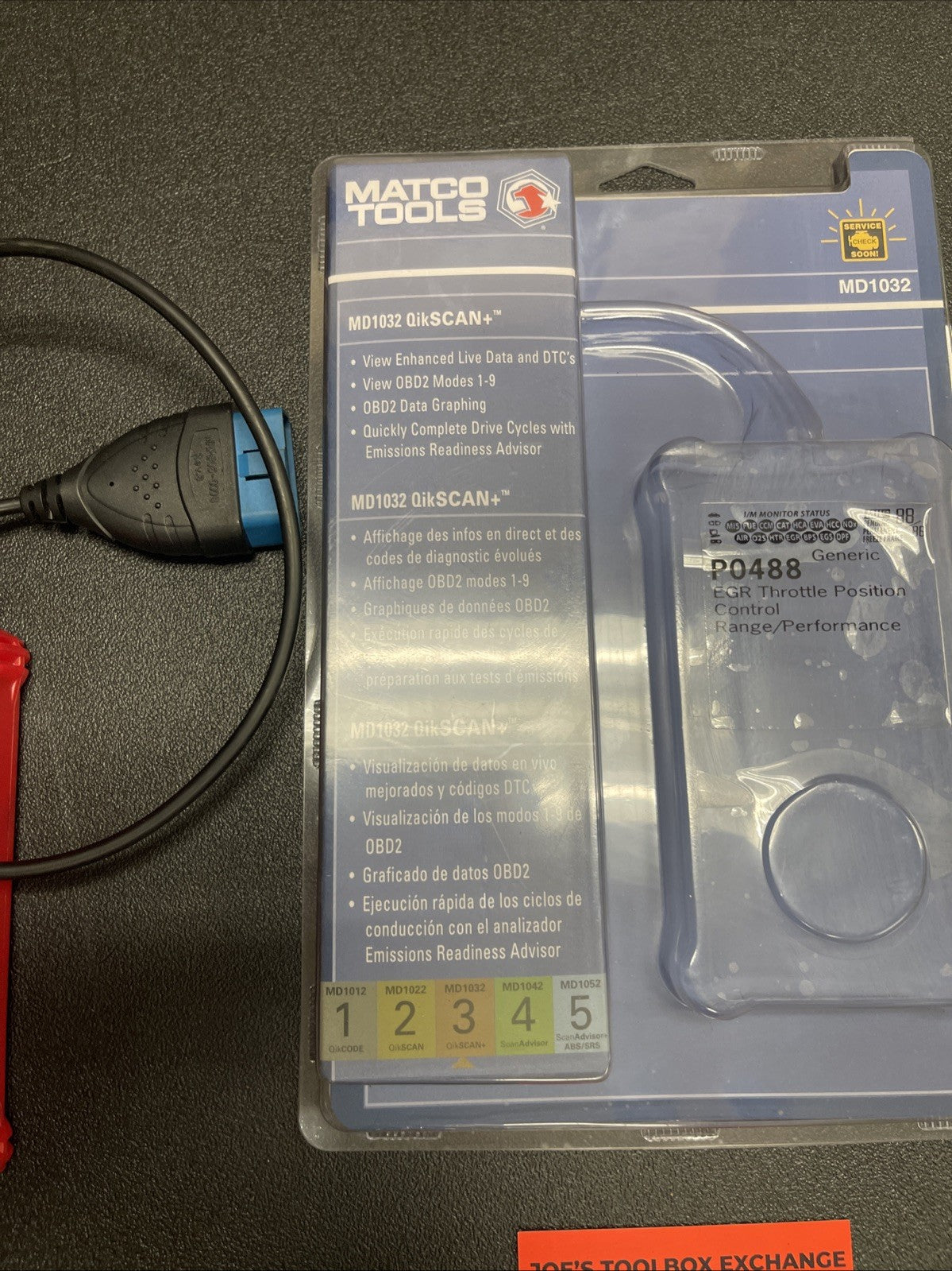 Matco Quickscan MD1032