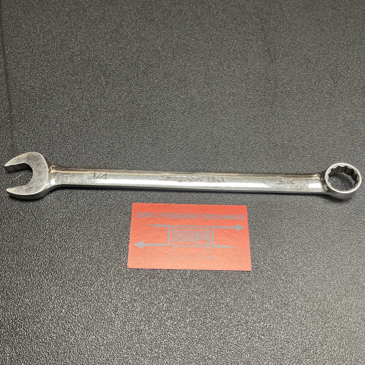 Snap-on Tools USA 3/4" SAE FLANK DRIVE PLUS Chrome 12PT Combo Wrench SOEX24