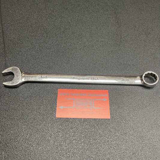 Snap-on Tools USA 3/4" SAE FLANK DRIVE PLUS Chrome 12PT Combo Wrench SOEX24