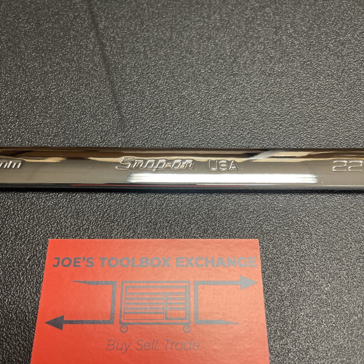 Snap-On Tools USA NEW 22mm Metric Flank Drive PLUS Combination Wrench SOEXM22