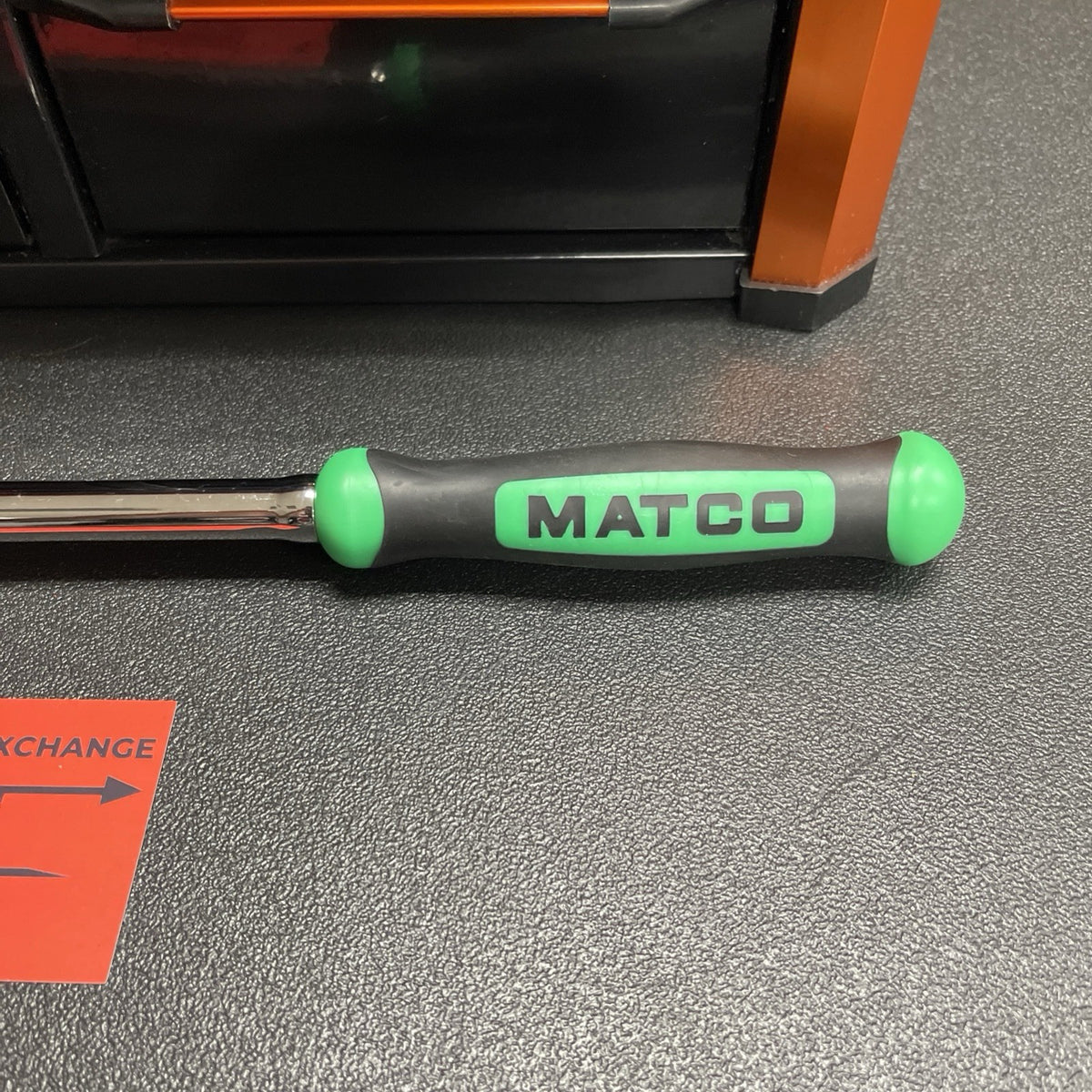 Matco NEW 3/8” Dr. Flex Head Ratchet BFR158LFx BFR158LFG GREEN 15-1/2” 88 Tooth